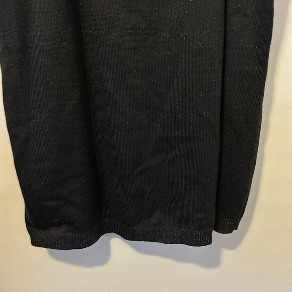 torrid tank top 3x black wool polyester blend metallic cami layer money - Picture 2 of 8